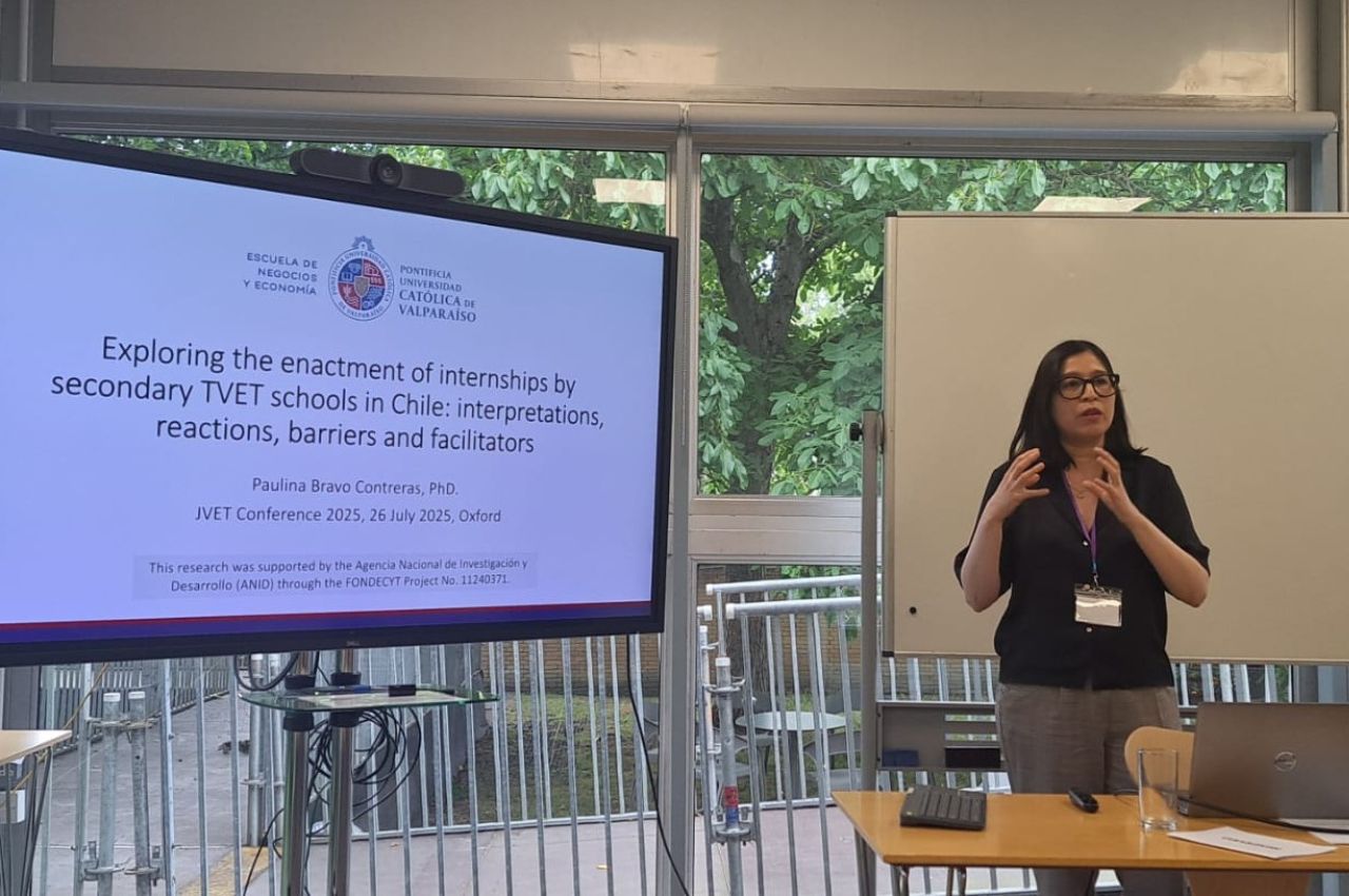 Profesora Paulina Bravo participa en nueva versión de JVET Conference en Reino Unido